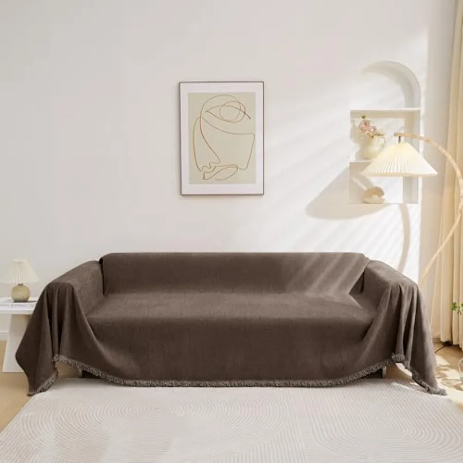 

Oversized Couch Cover Sofa Covers Couch Covers for 3 Cushion Couch Sofa Pet Friendly, L Shaped Sectional Sofa Covers Washable S