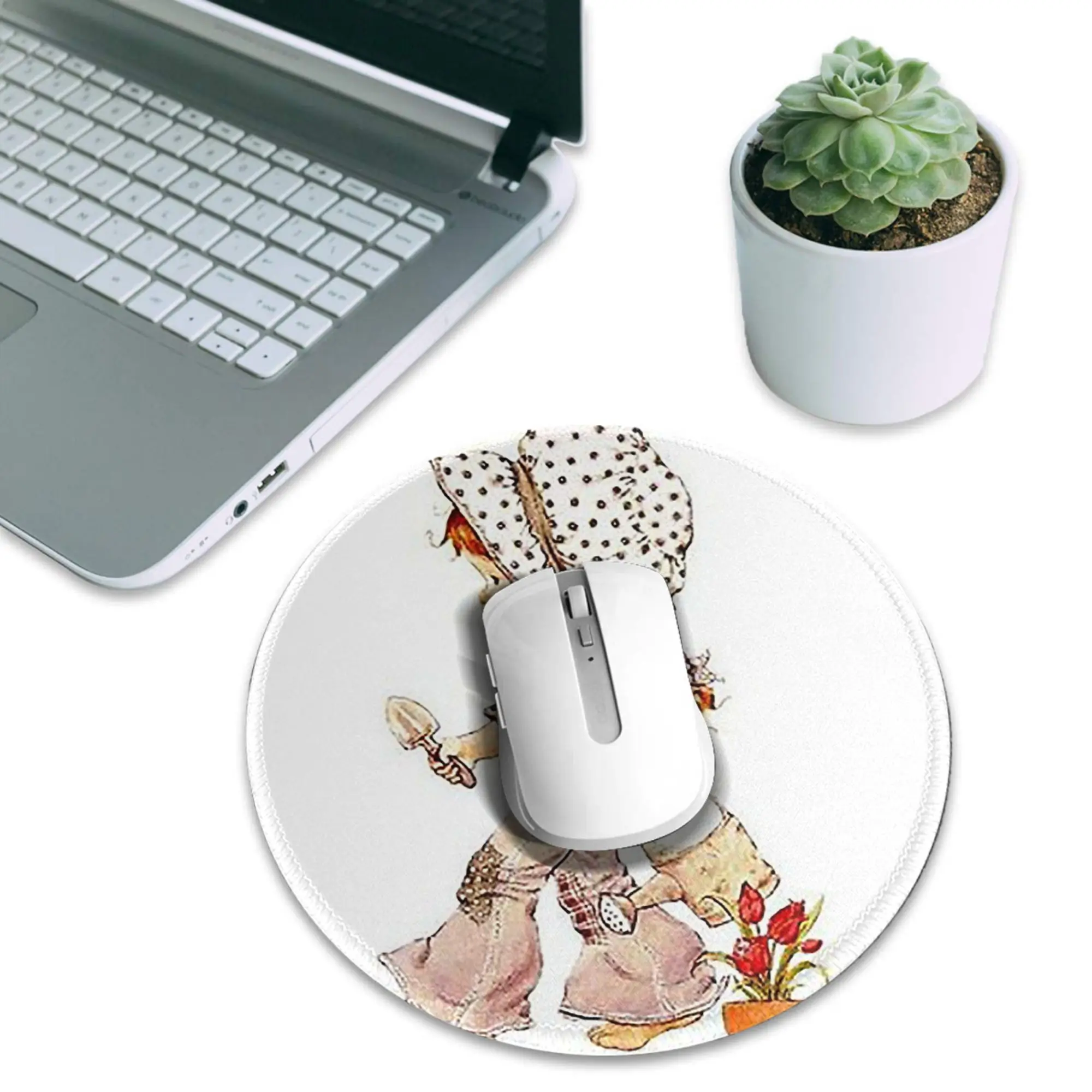 Kawaii Sarah Kay Mouse Pad Computer Keyboard Mouse Mat Gamer PC Laptop Desk Mat Office Accessories Table Mats