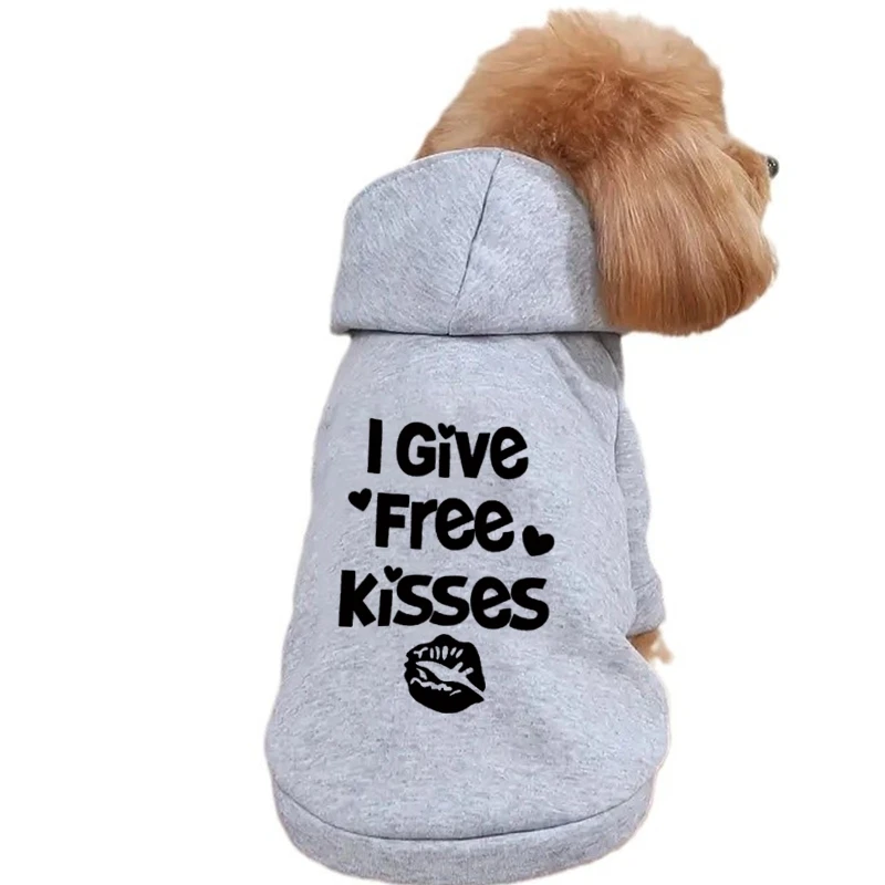 Brand Dog Clothes Chihuahua Yorkshire Frenchie Pugs Autumn Winter Spring Fleece Lining Small Medium Pet Hoodies