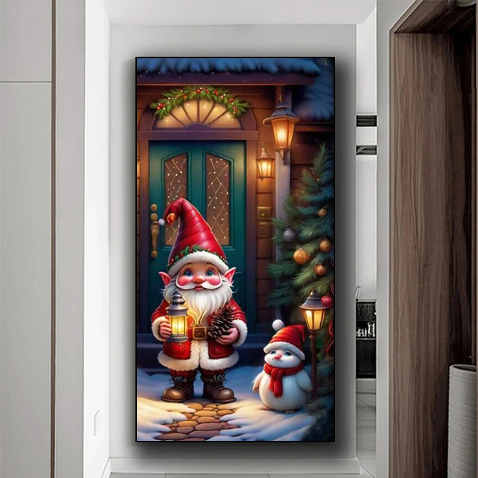 New Santa Claus Rabbit Diy Diamond Painting Kits Full Diamond Mosaic Art Embroidery Cross stitch Cartoon Dwarves Landscape X1401