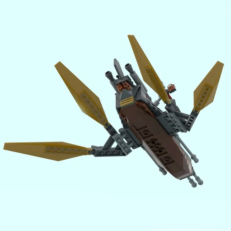 159 パーツ宇宙シリーズ海賊戦闘機モデルビルディングブロッククリエイティブテクニカルアセンブリレンガのおもちゃ子供クリスマス誕生日ギフト