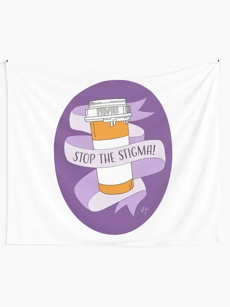 Stop the Stigma Tapestry For Bedroom Mushroom Tapestry