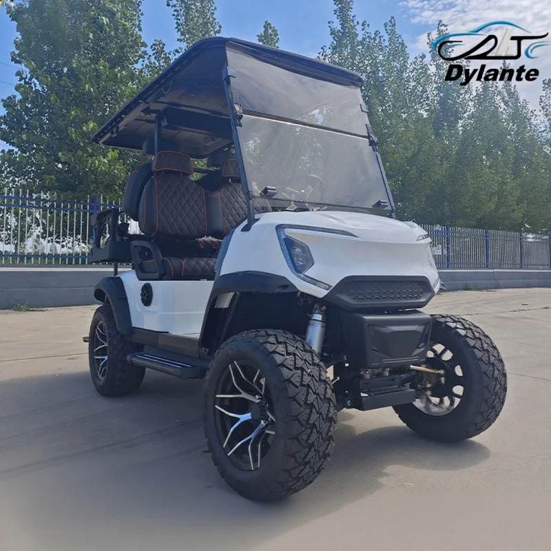 Newly Designed CE Certified Off-Road 4-Wheel Vehicle With Independent Suspension New Energy Electric Golf Cart 10 Inch Screen