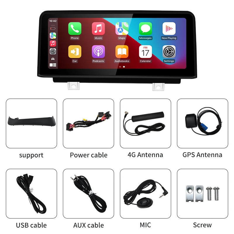 10.25inch Qulacomm Snapdragon 680 Android 13 8G 256G For BMW 1series F20 F21 Car Multimedia Players Wireless CarPlay AUTO