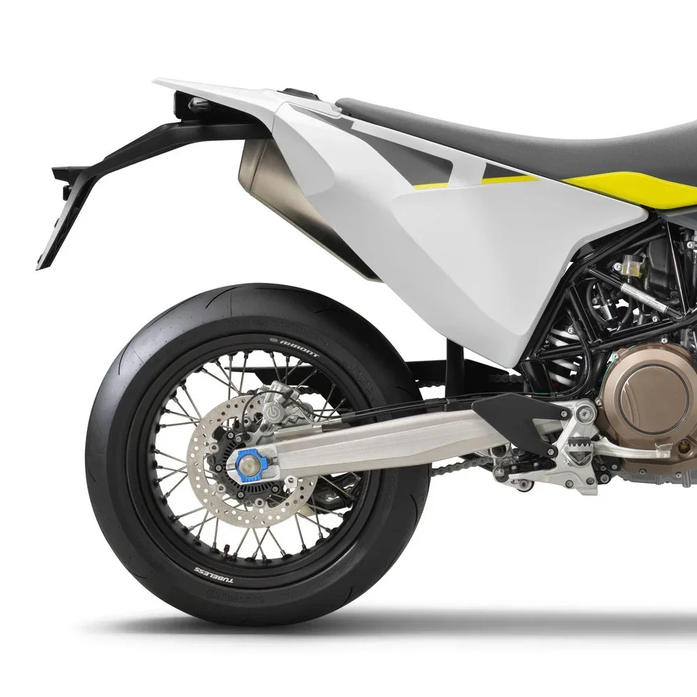 Deslizadores reguladores de Ajustador de cadena Norden 901 2024 para Husqvarna Vitpilen Supermoto Svartpilen 701 2016 + tensor de bloque de eje trasero