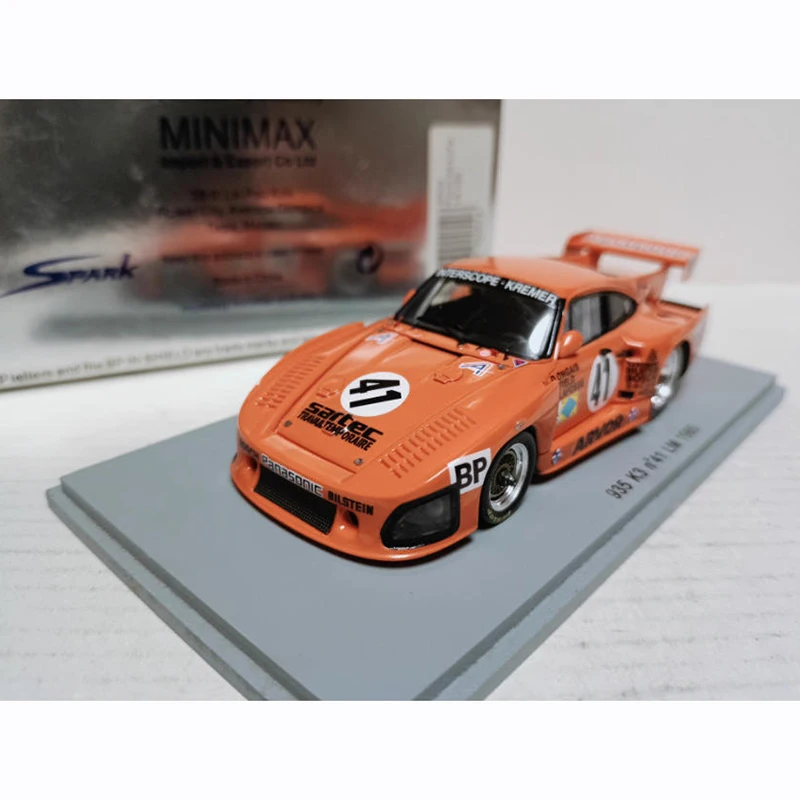 

Искра 1/43 935 К3 # 41 лм 1980, модель раллийного автомобиля из смолы, классический сувенир для взрослых, подарок, статический дисплей