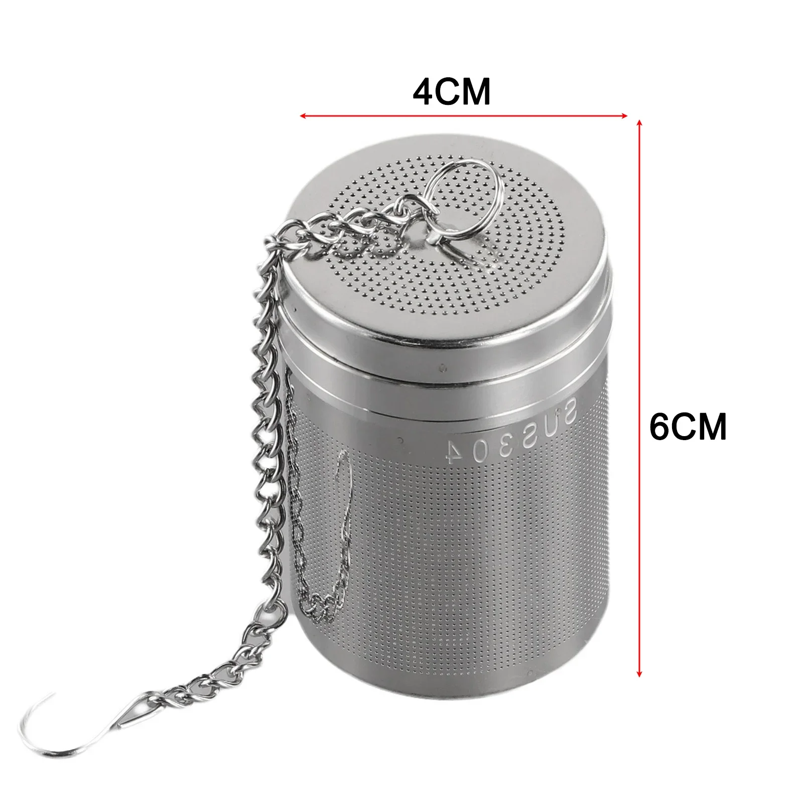 Stainless Steel Tea Filter Mesh Tea Strainer Tea Pot Filter Brine Basket Cooking Filter Tightly Sealed Anti Leakage Water