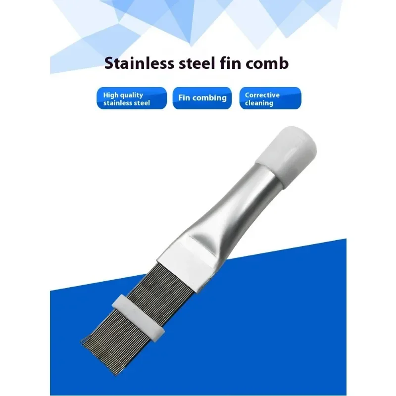 Comb Repair Tool Coil Comb Household Cleaning Stainless Steel Condenser Radiator Fin Brush Cleaner Air Conditioner Fin Cleaning