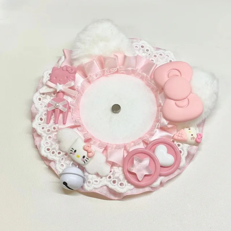 سانريو هالو كيتي ماي ميلودي كورومي سينامورول بضائع أنيمي صينية الوجبات الخفيفة ثنائية الأبعاد صينية شارة إبداعية مخصصة