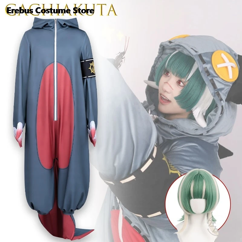 

Карнавальный костюм Gachiakuta Guita: Светящаяся костяная броня, полноразмерный комбинезон, темная фэнтези, постапокалиптический косплей-костюм для взрослых женщин