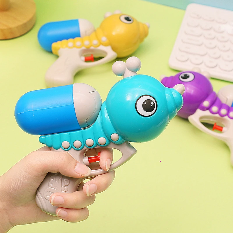 2Pcs Small Bug Shaped Cartoon Water Gun Large Capacity Water Spray Gun Kids Water Toy Pool Toy Interactive Interesting Toy