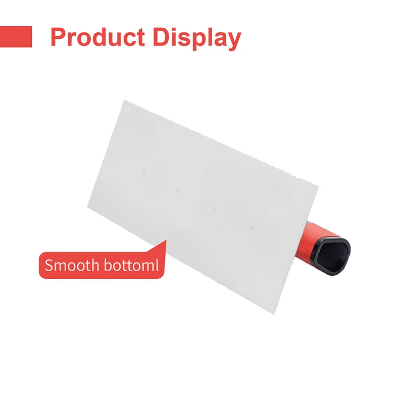 28 سنتيمتر x 11 سنتيمتر التجصيص مجموعة مجرفة محززة وناعمة حافة Trowels عالية الجودة الفولاذ المقاوم للصدأ لأداة الاستخدام المهنية و DIY بها بنفسك