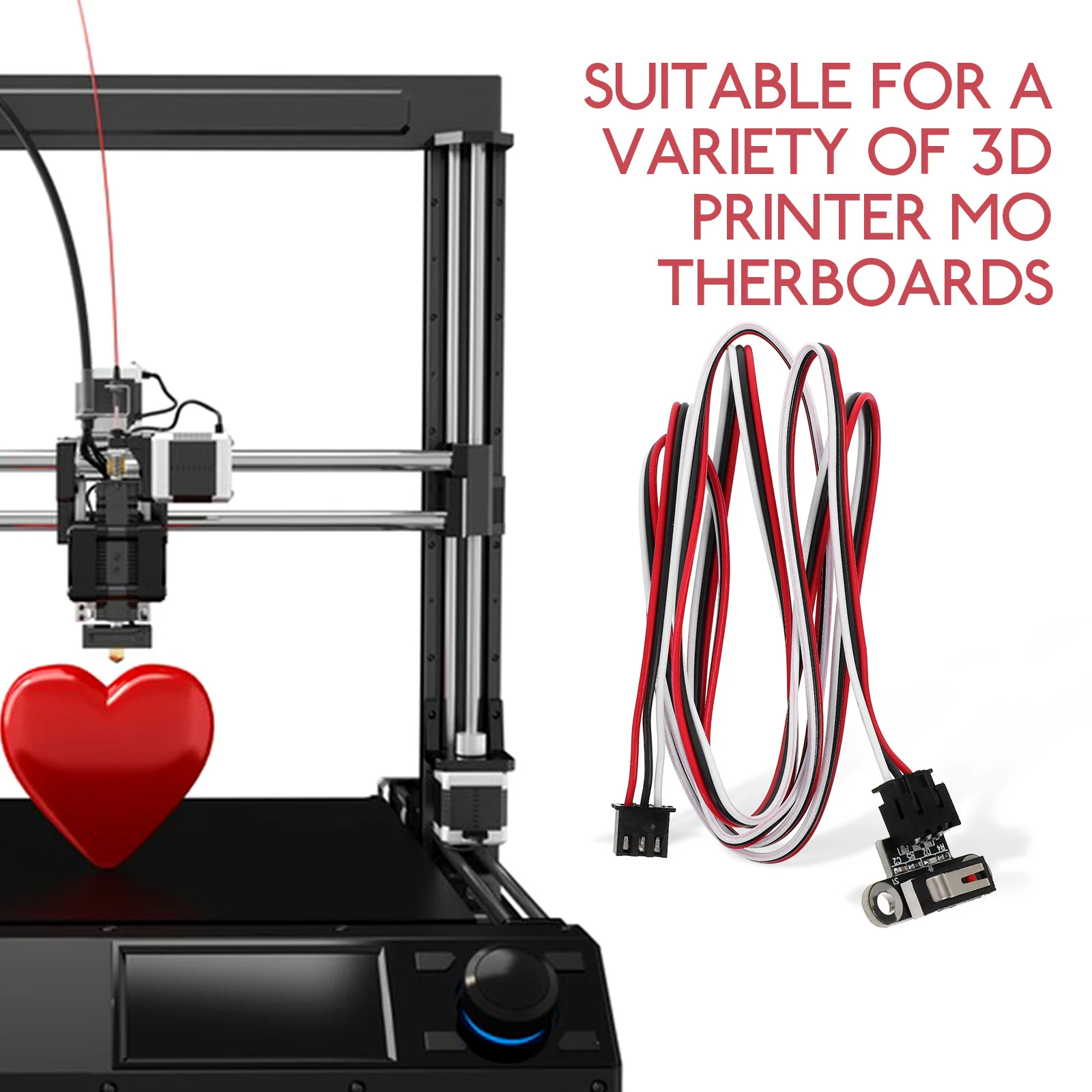 

3D Printer Mechanical Limit Switch Vertical Type Precise Position Control Stable Performance Easy Installation 3D Printer