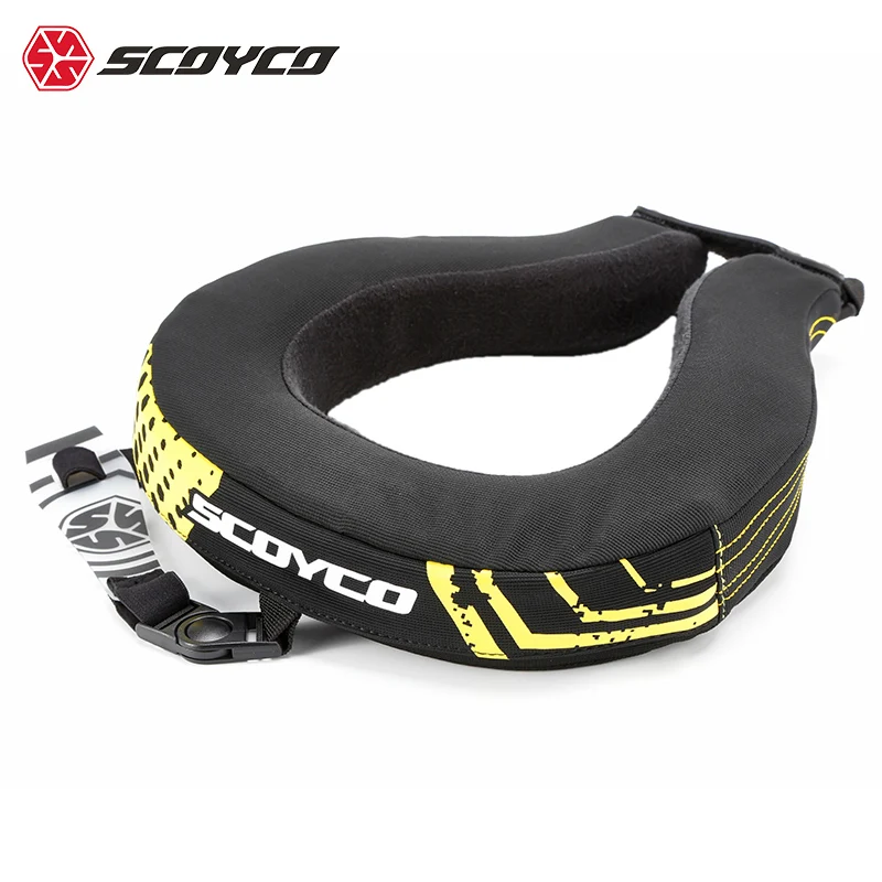 SCOYCO N02B-Protège-cou de moto, protège-attelle de protection de course, protège-cou de motocross longue distance, protège-cou de cyclisme