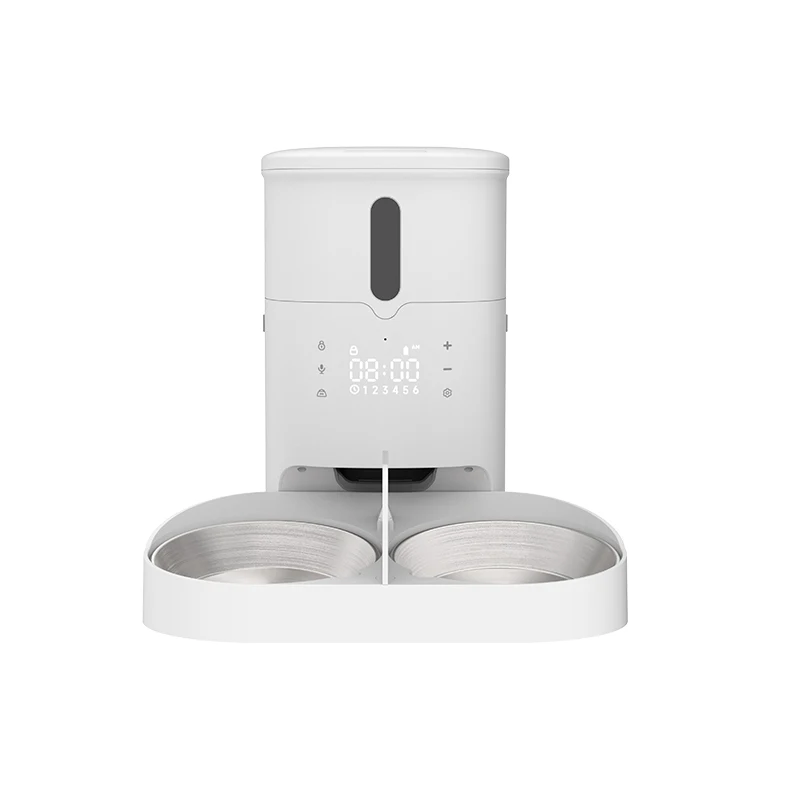 Custom High Quality Smart Automatic Pet Feeder With Portion Control And Scheduling Options