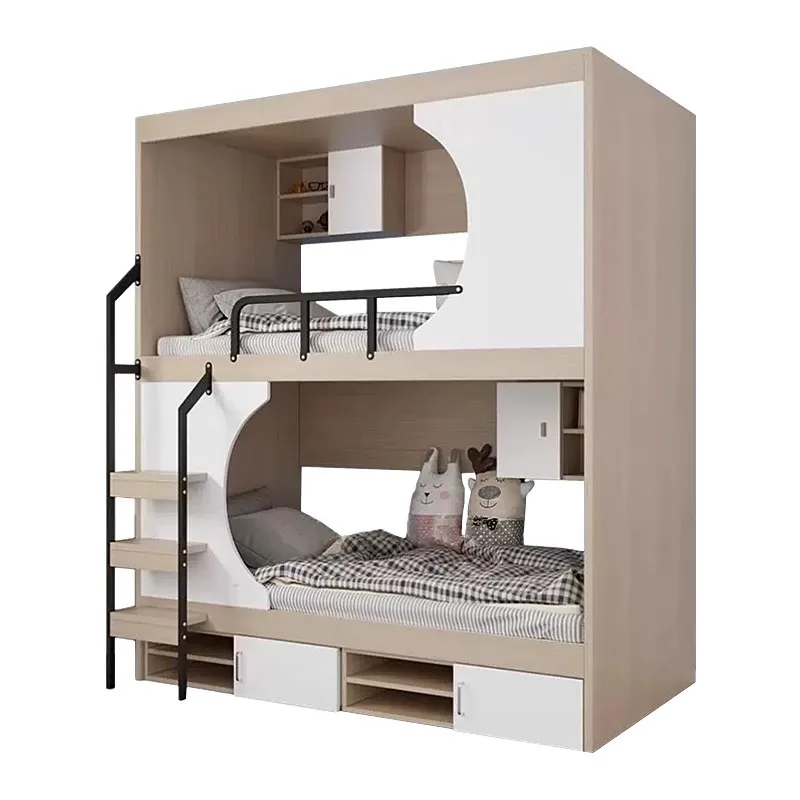Upper and lower bunk beds with curtains  Adults do not disturb each other Upper and lower beds Double space