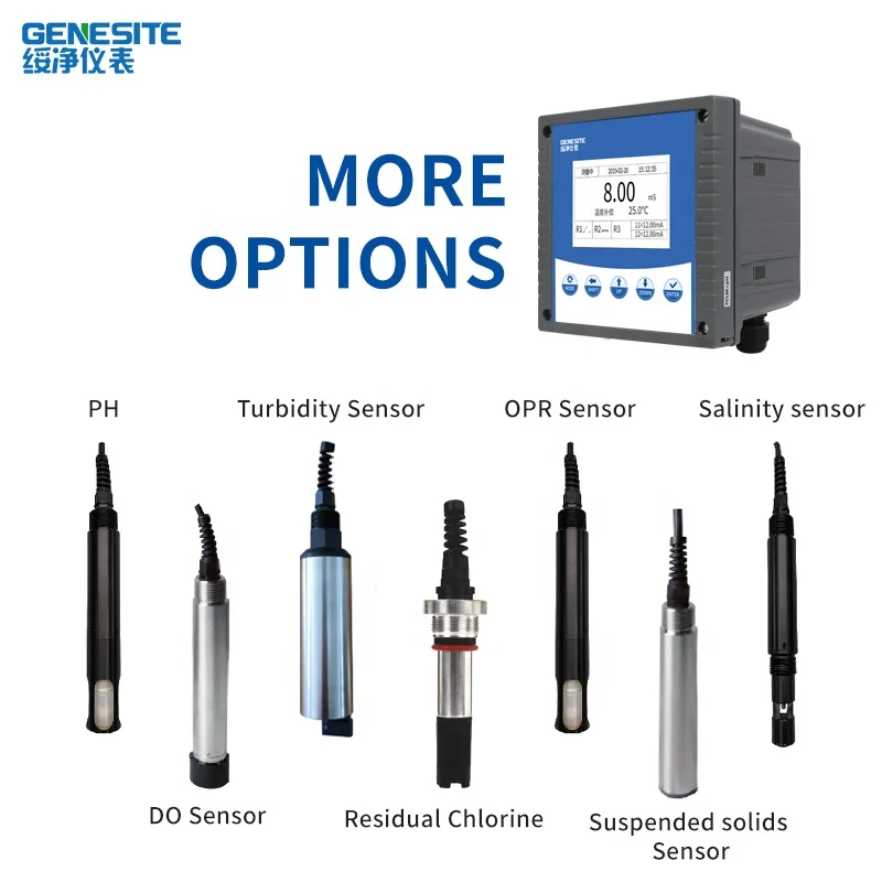 

Water Sensor Online Water Quality Monitoring Residual Chlorine Sensor Free Chlorine Sensor Probe For Water Analyzer