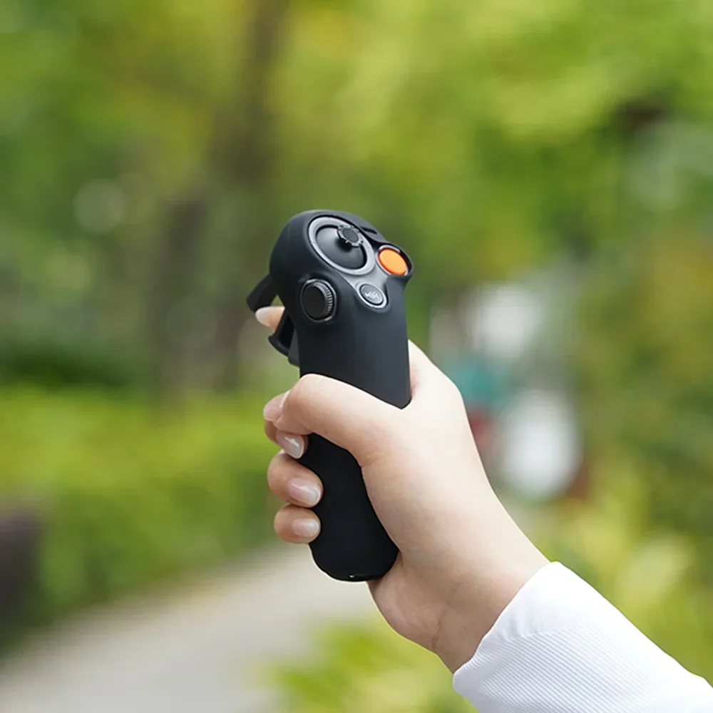 BRDRC Capa de silicone para DJI Avata 2 RC Drone Motion 3 Controlador Manga Pele Anti-arranhões Acessórios de proteção