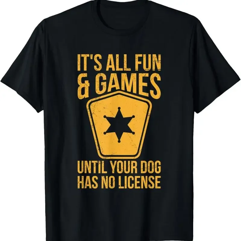 Animal Control Officer Design For A Professional Dog Catcher T Shirt
