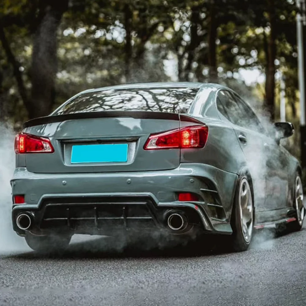 Rear bumper Assembly for Lexus is250 is300 2006-2012 modified Sport style Rear bar Surround Body Kit Car Accessories