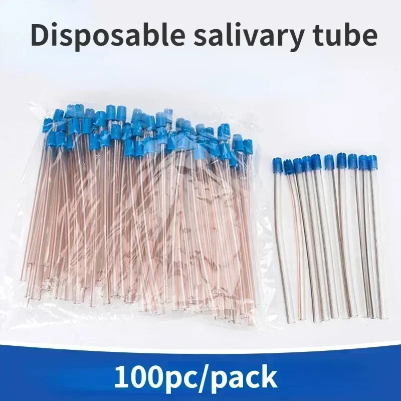 Disposable Dental Saliva Ejector Dentistry Suction Tube Long Slim Pipette Aspirator Odontologia Oral Care Dentist Clinic Tool