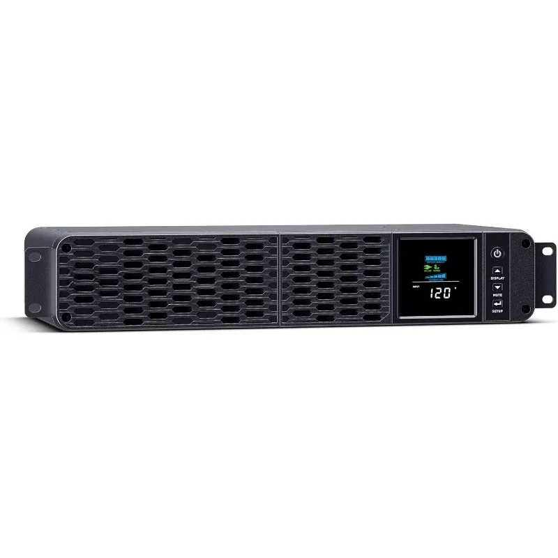 tool.home.CP1500PFCRM2U PFC Sinewave UPS System, 1500VA/1000W, 8 Outlets, AVR, Short Depth 2U Rackmount