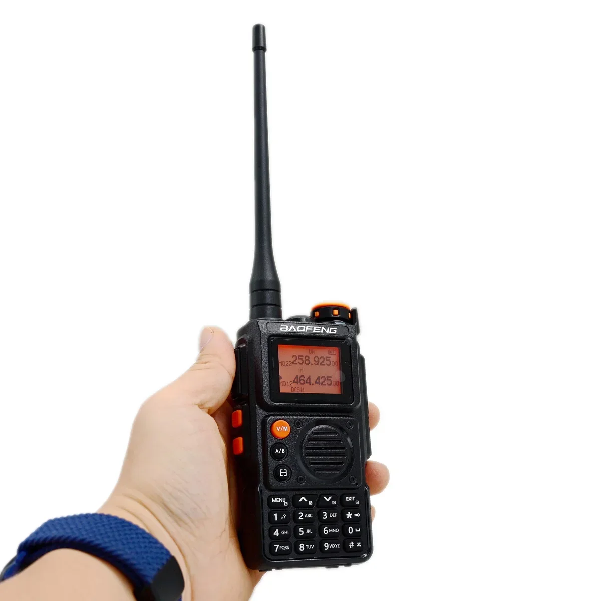 BAOFENG K6 Two Way Radio 2024 Tri Bands AM Band Receiver Frequency Copy USB C Port Outdoor Sports HAM Wireless Communication