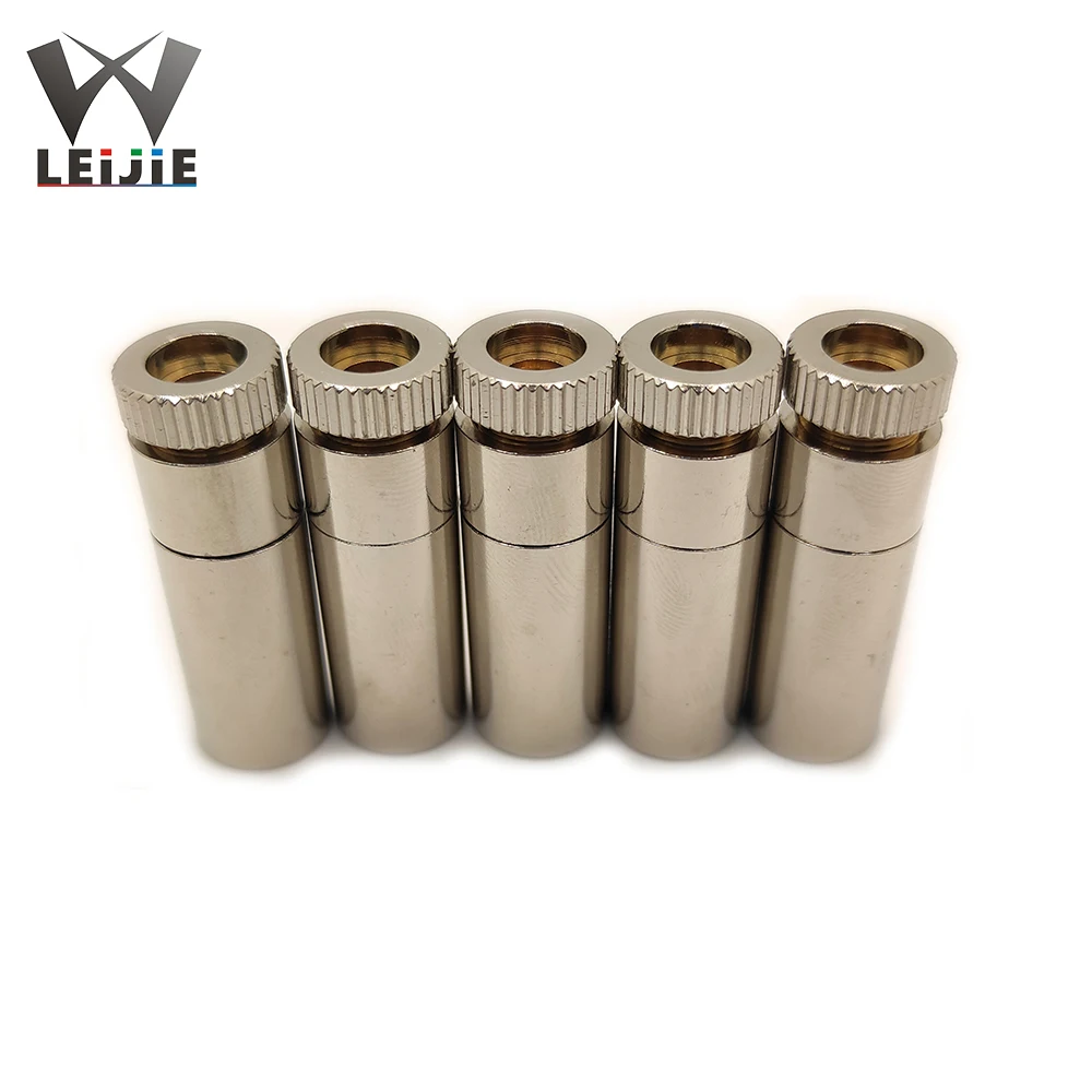 5pc 12x45mm 1245 12*45 5.6mm Laser Diode Housing Case Shell Spring w/Metal 200nm-1100nm Collimating Lens DIY for LD Laser Module