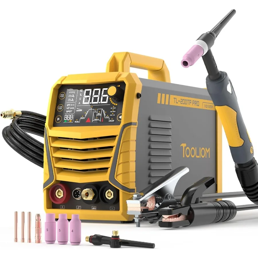 

Pulse Multifunctional TIG Welding Machine for Professional and DIY Applications with DC TIG/Spot TIG/Pulse TIG/Stick Functions