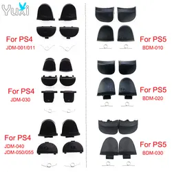 YuXi For PS5 V1 V2 V3 L2 R2 L1 R1 Trigger Button Key With Springs Repair Part for PS4 JDM JDS 001 011 030 040 050 055 Controller