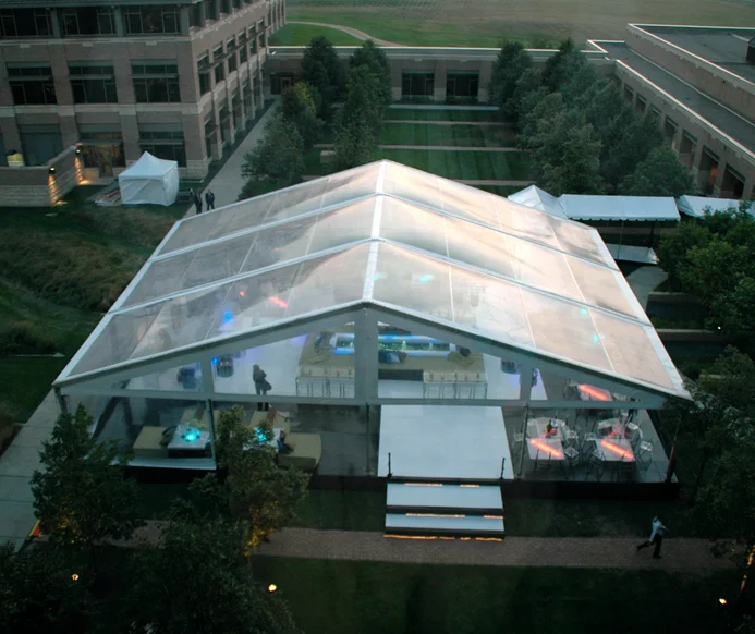 10x40 20x50 clear Roof Top Wedding Party Marquee Heavy Duty Canopy Transparent Event Wedding Tent for 400 People Outdoor