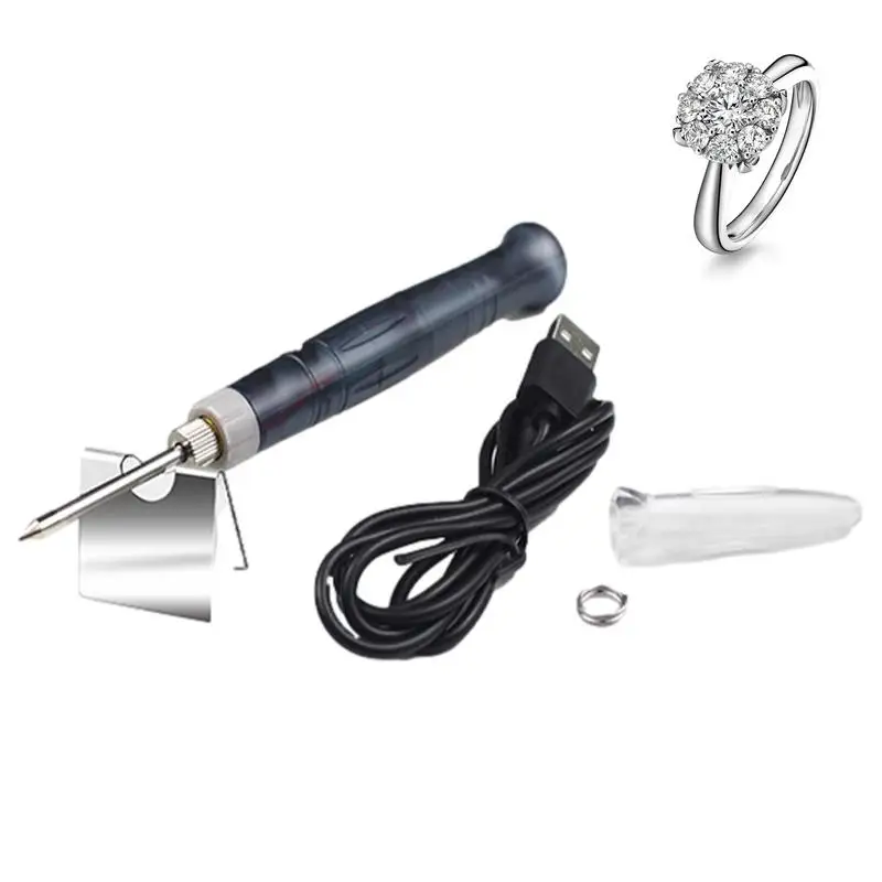 

USB Soldering Iron Pen 5V 8W Soldering Iron Kit Mini Electric Soldering Pen Jewelry Welding Kit Home Repair Electric Repairing