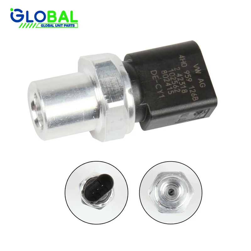 OEM 4H0959126A A/C Pressure Switch Sensor Suit For Audi A4 A5 Q5 VW Touareg Genuine 4H0959126B