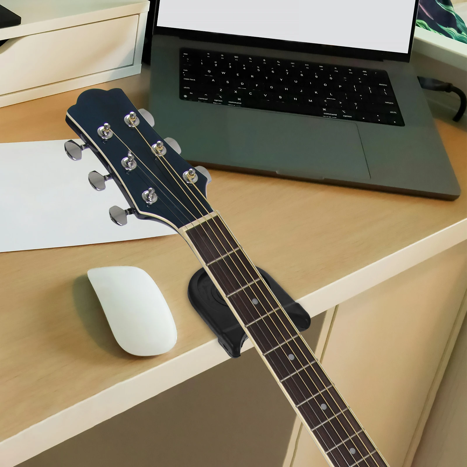 

Musical Instrument Rubber Bracket Table Guitar Stand Support Equipment Acoustic Accessories Holder Floor Neck Cushion