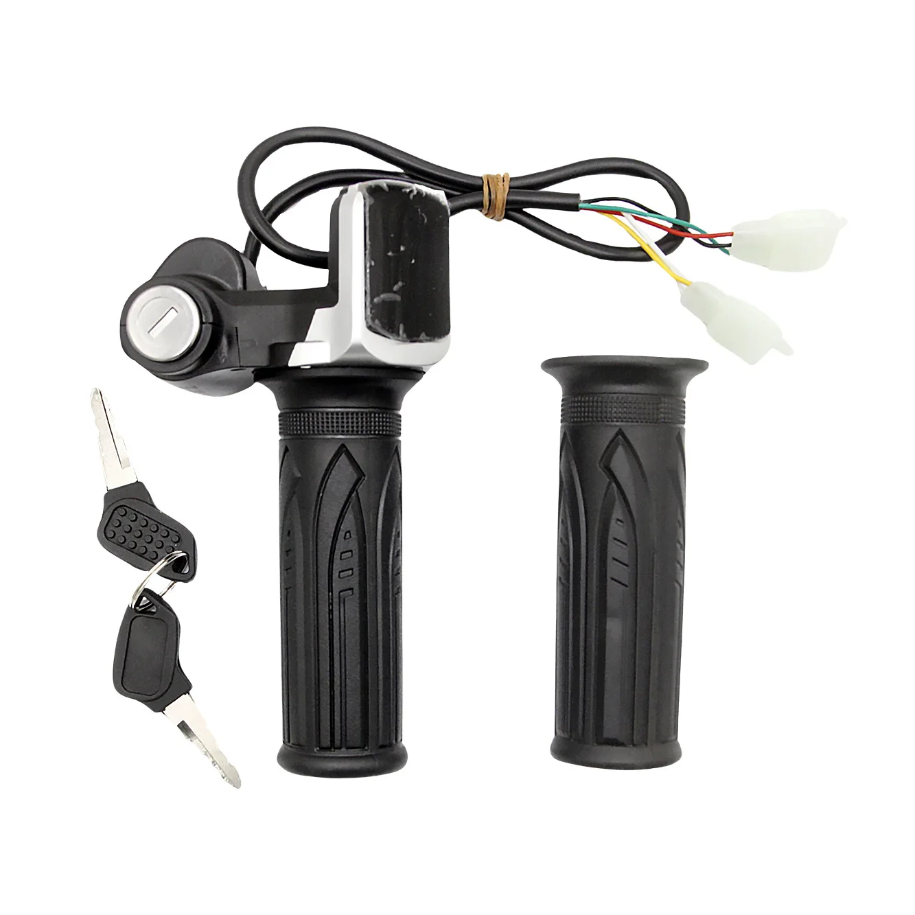 universal-24v-36v-48v-e-skateboard-e-bike-throttle-accelerator-handle-with-lock-speed-display-electric-bicycle-replacement-parts