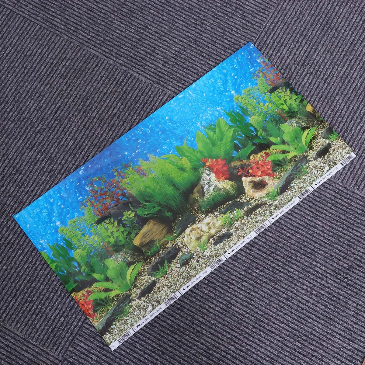 

Fish Tank Background Paper 52X30Cm Waterproof Double-Sided Adhesive Aquarium Sticker Non-Glare Decorative Picture For Tank