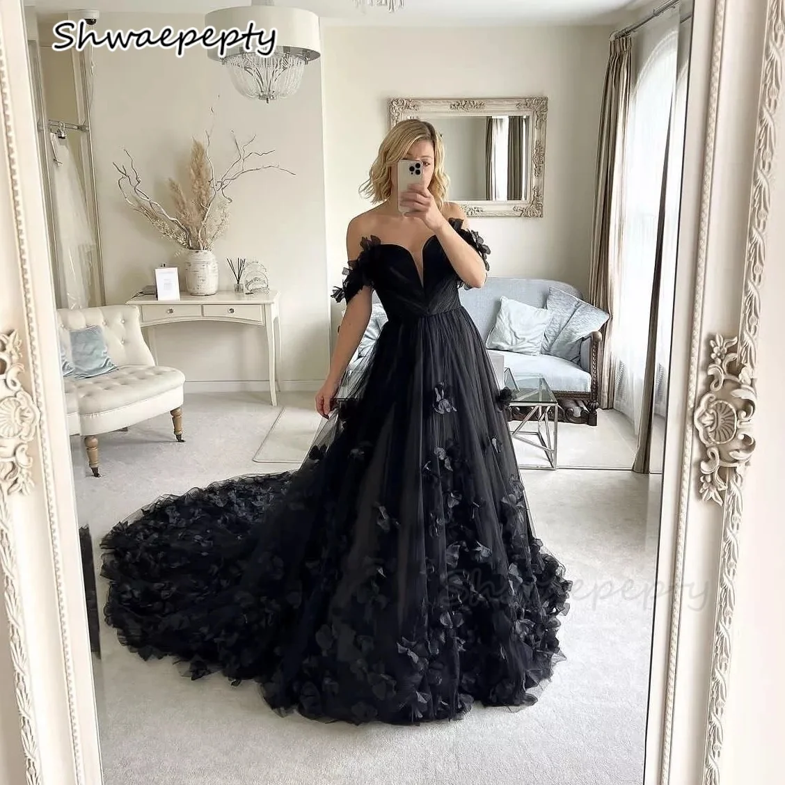 Black Floral Weddin… - image