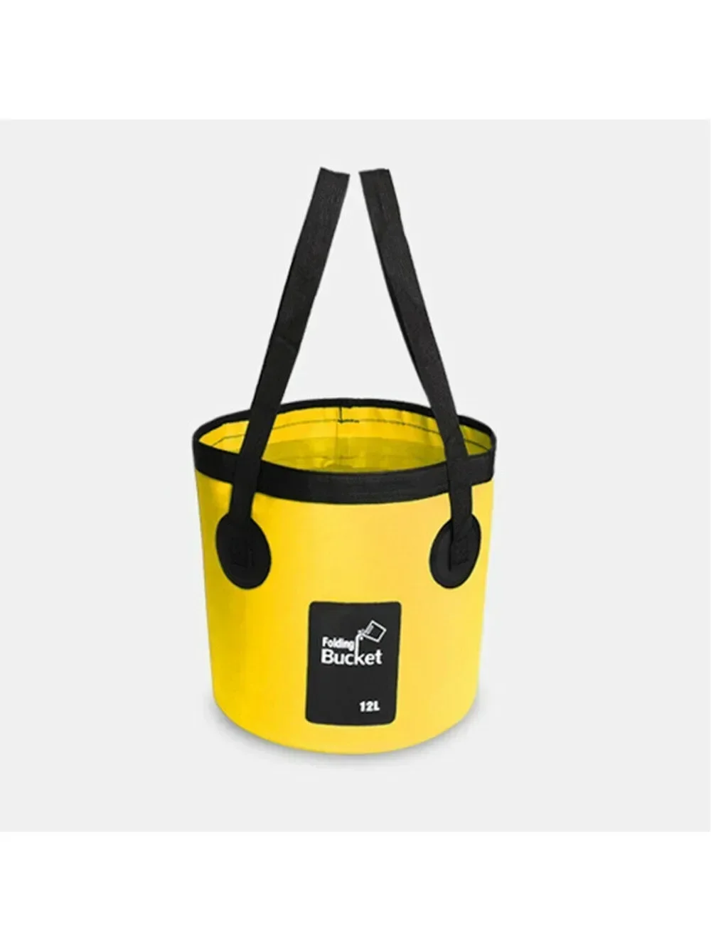 12L/20L Fishing Bucket Folding Waterproof Convenient Fishing Box Travel Collapsible Foot Soaking Bucket Camping Container Bag