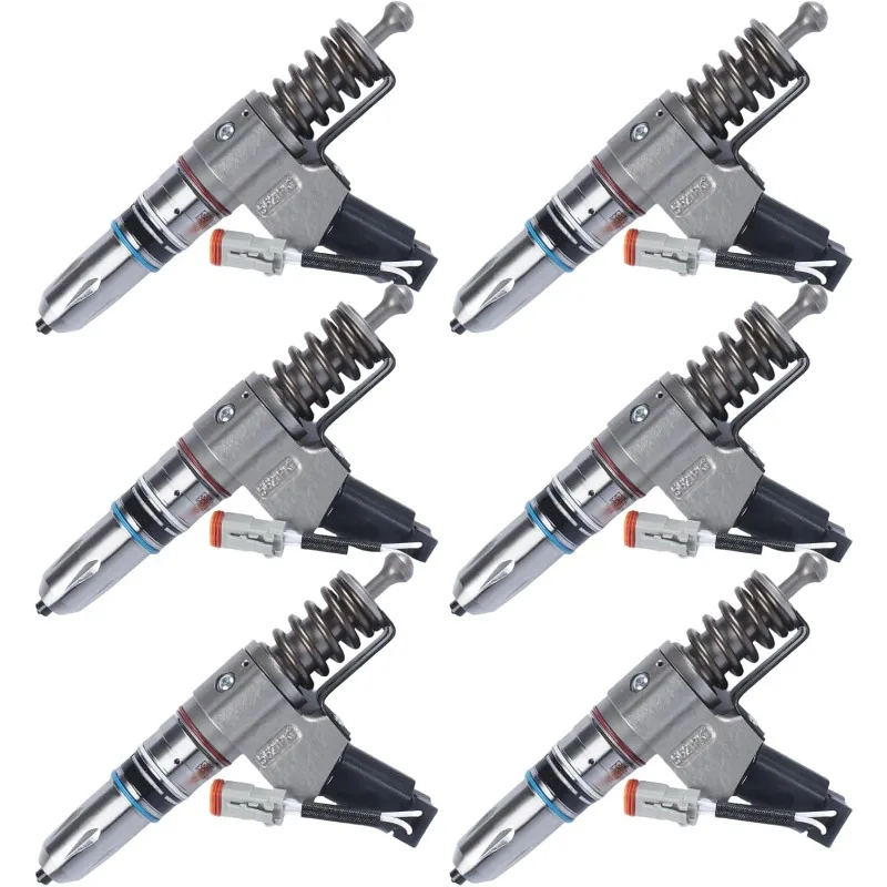 

6 шт. 3411767 3411767RX N14 топливная форсунка Celect для двигателя Cummins N14 NH855 NT855 Kenworth C500 K100E T2000 W900 Peterbilt 357