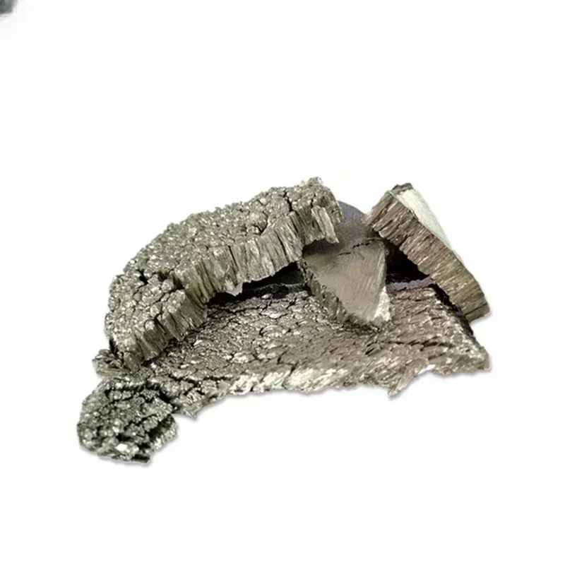 99.99% Purity Sc Distilled Scandium Metal Elements 4N Rate Earth Metal Ingot With 2g Earth Elements For Scientific Research