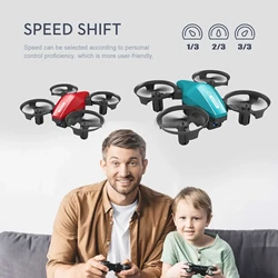 LSRC 2.4G Mini RC Portable Drone GT1 Quadcopter Headless Mode 360° Roll Professional Pocket Stunt Dron Gifts Toys