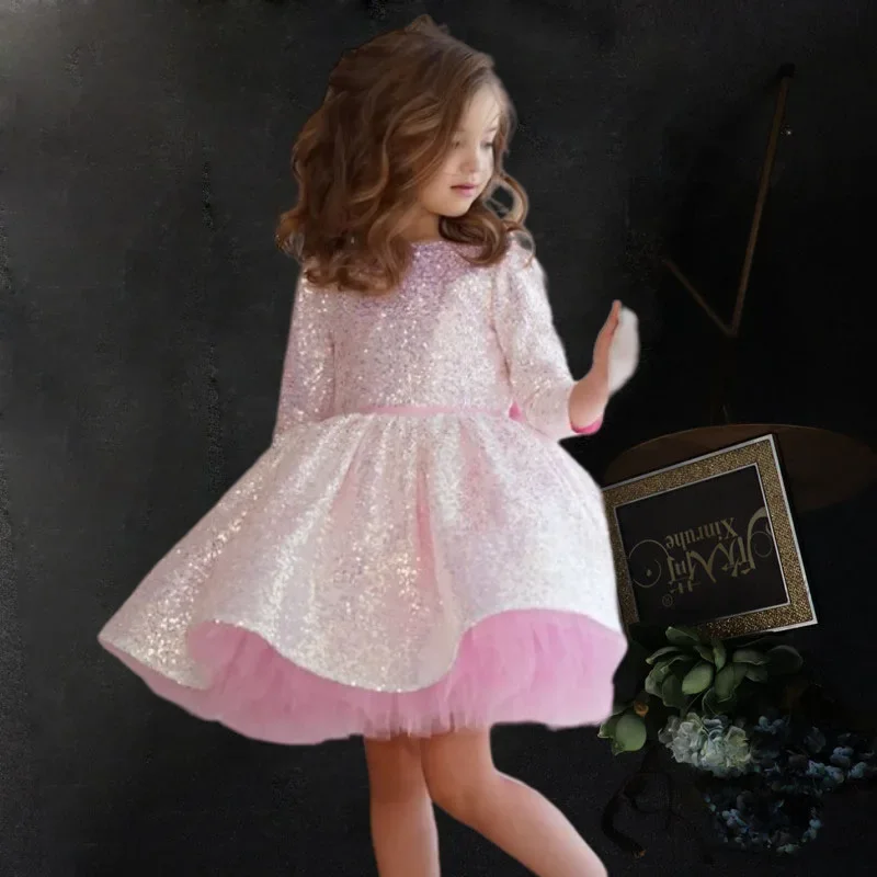 Baby Girl Dress for Wedding Kids Party Dress Girls Elegant Dresses for Girls From 12 to 14 Years Old Children Clothes Girl Kid 8