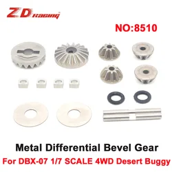 ZD Racing Metal Differential Umbrella Gear Differential Bevel Gear for 1/7 EX-07 EX07 DBX-07 MX-07 RC Desert Buggy Car 8510