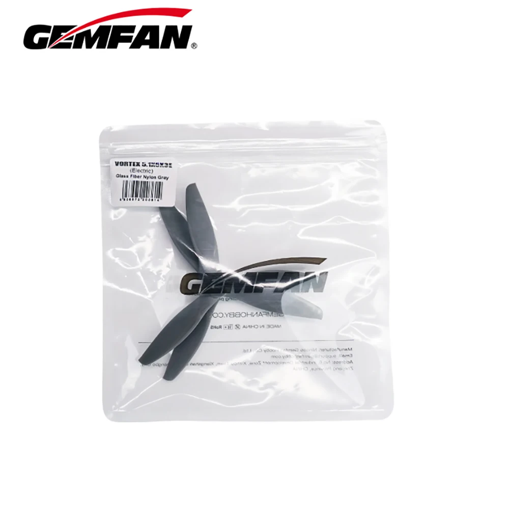 Gemfan 8X13X3 7X13X3 5.1X5X3 8 Zoll 7 Zoll 5 Zoll Glasfaser-Nylon Elektropropeller 5MM/6MM Wellenloch für Starrflügelpropeller – Detail 10