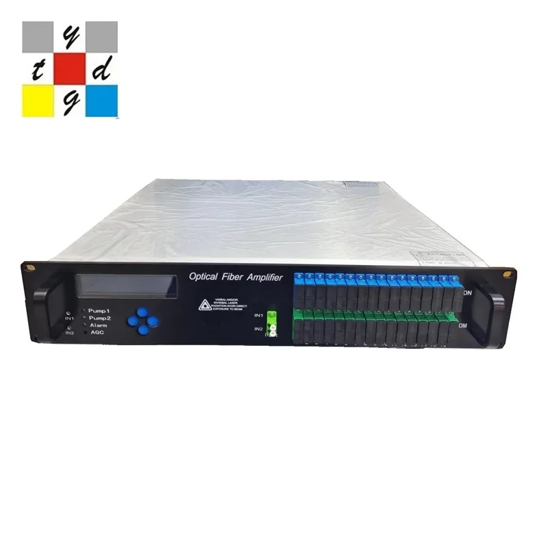 2024 Factory Price CATV 1550nm EDFA 32 Port 22dbm With WDM Amplifier GPON OLT Networt  PON EDFA amplifi catv