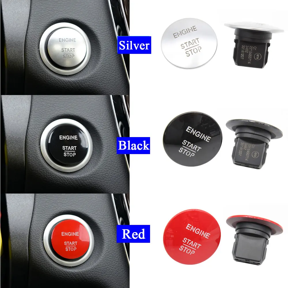 Car Keyless One-click Engine Ignition Start Stop Push Button Switch For Mercedes Benz W204 W205 W245 W211 W212 W221 W164 W166