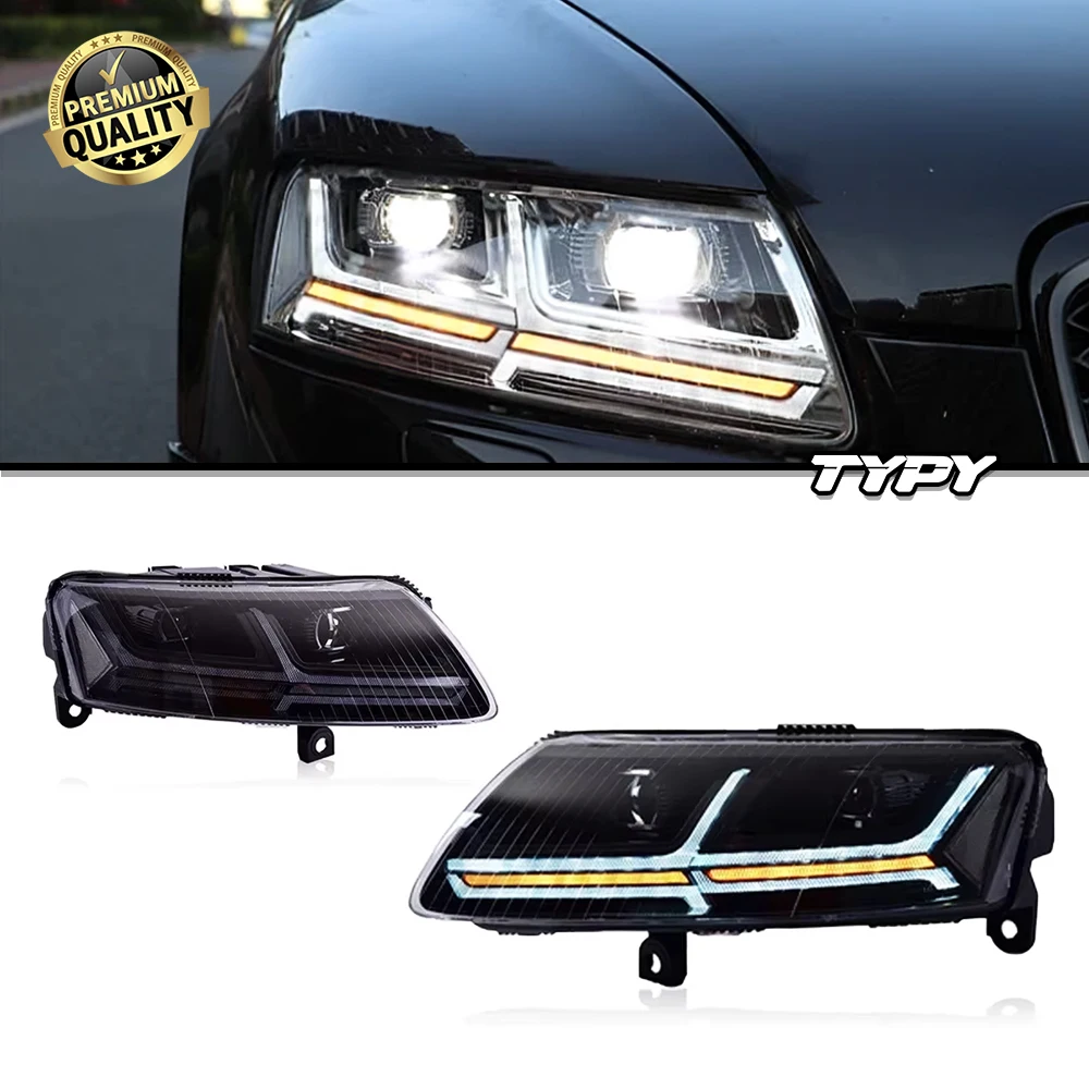 

Car Head Lamp For Audi A6L 2005-2012 Upgrade Modified to New Dynamic Turn Signal Car LED Headlight Assembly