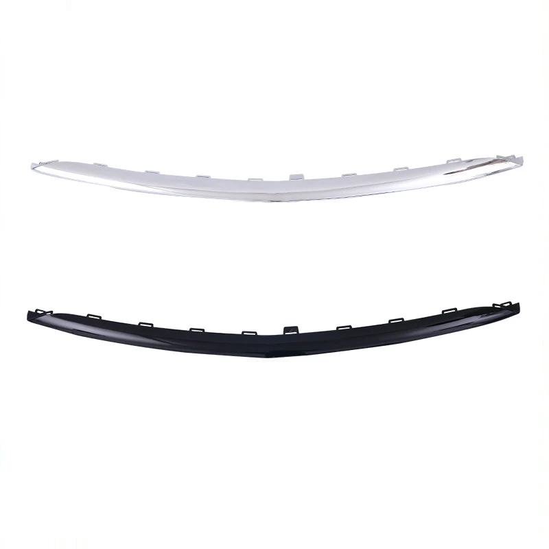 A2138857000 A2138857800 For Mercedes Benz E Class W213 C238 Front Bumper Lip Spoiler Splitters Black Chromium Chrome Trim