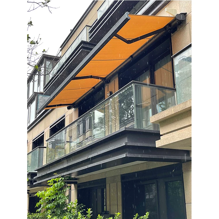 

2024 Wholesale High Quality Waterproof Aluminum Folding Pergola Easy Outdoor Install Motorized Cassette Retractable Awning PVC
