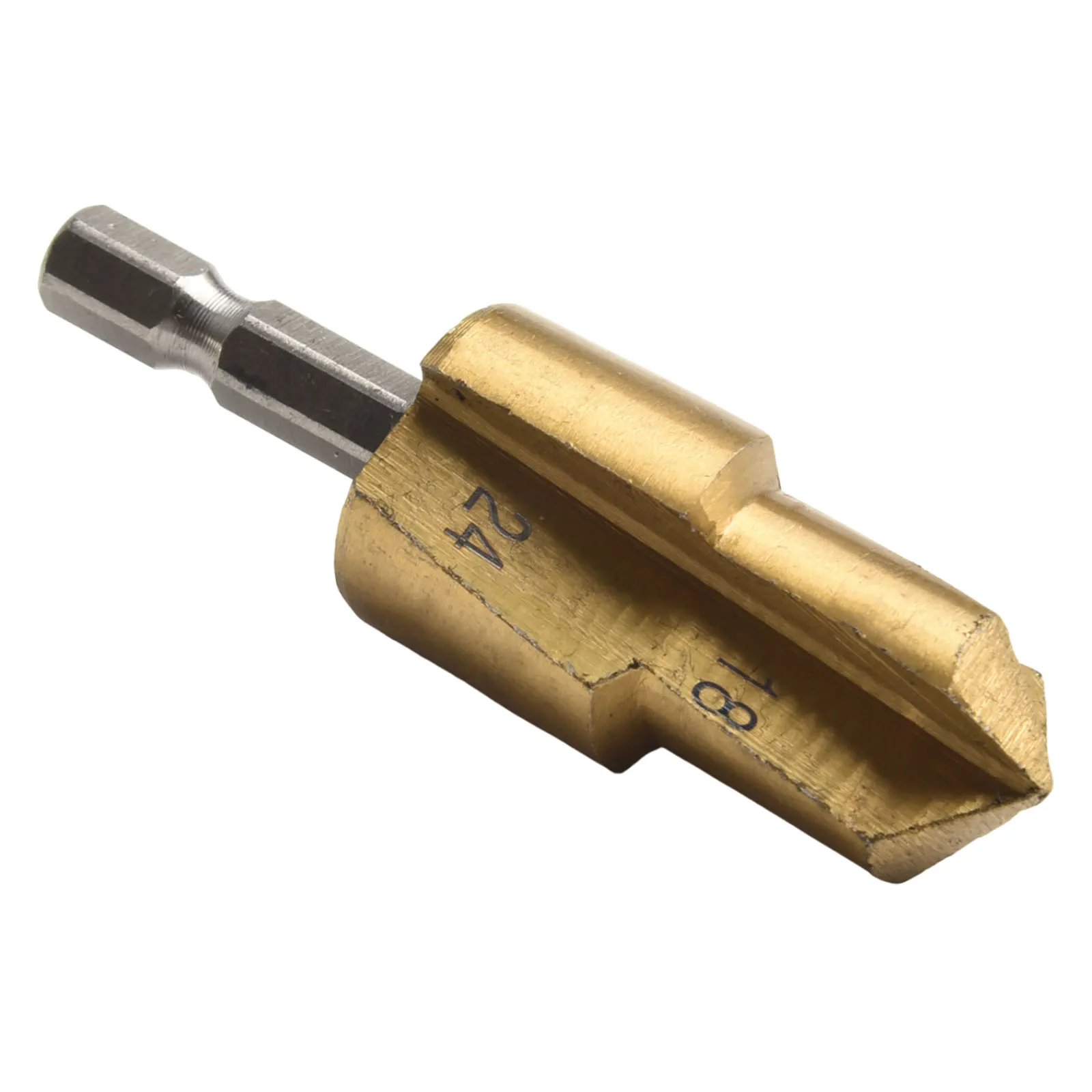 1/2/3pcs Punta da trapano per espansione tubo dell'acqua Codolo esagonale Puncher centrale Strumento di collegamento tubo dell'acqua per idraulico Riparazione utensili elettrici